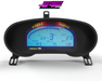 Digital Display Dash Mount to suit a Haltech IQ3 Display Screen which is a direct fit OEM factory fit which has a perfect interior black paint finish.