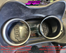 Digital Display Dash Mount to suit a Haltech iC-7 Display Screen which is a direct fit OEM factory fit which has a perfect interior black paint finish.