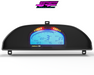 Digital Display Dash Mount to suit a Haltech IQ3 Display Screen which is a direct fit OEM factory fit which has a perfect interior black paint finish.