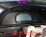 Digital Display Dash Mount to suit a Haltech IQ3 Display Screen which is a direct fit OEM factory fit which has a perfect interior black paint finish.