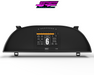 Digital Display Dash Mount to suit a MoTeC C125 Display Screen which is a direct fit OEM factory fit which has a perfect interior black paint finish.