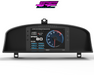 Digital Display Dash Mount to suit a MoTeC C127 Display Screen which is a direct fit OEM factory fit which has a perfect interior black paint finish.